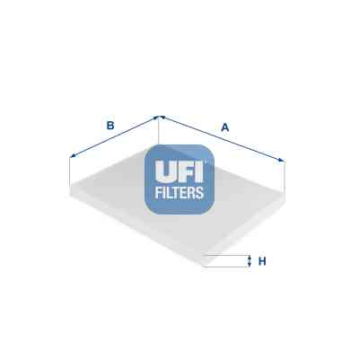 Фильтр салона UFI 53.124.00 Винница