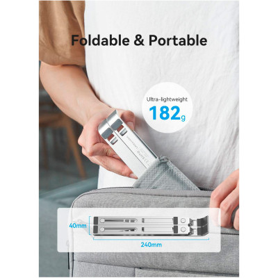 Підставка для ноутбука Laptop X-type Stand Silver Aluminum Alloy Vention Винница - изображение 4