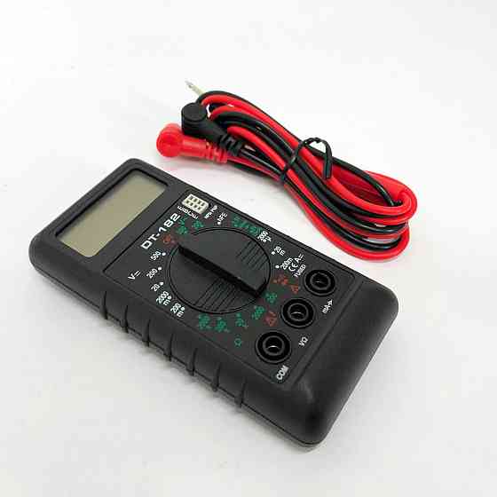 Електронний тестер мультиметр DT-182, Якісний мультиметр Відмінний Мультиметри портативні DU-62 Івано-Франківськ