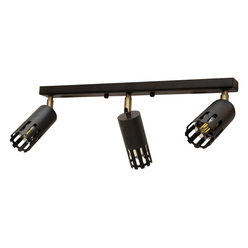 Светильник потолочный MSK Electric Teramo спот поворотный на три плафона NL 180501-3 BK Одесса - изображение 3