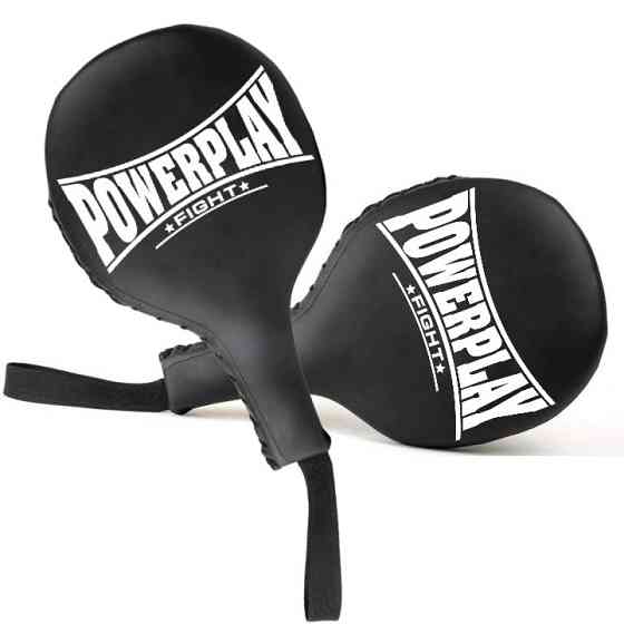 Боксерські ракетки PowerPlay PP_3057 Rackets Black (пара) Кам'янське