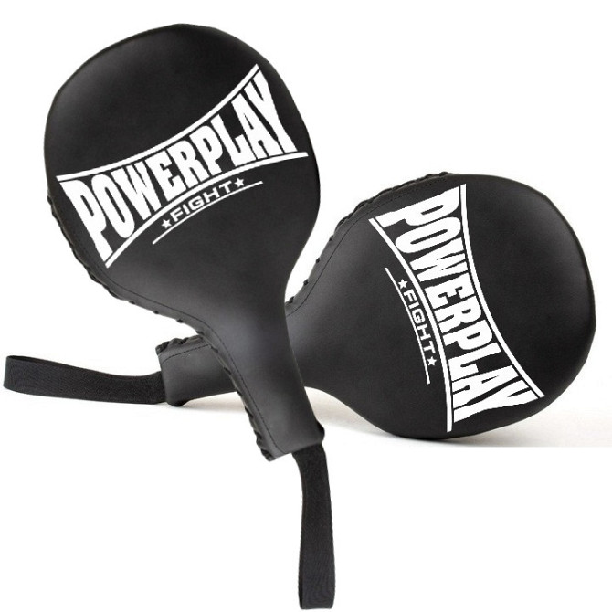 Боксерські ракетки PowerPlay PP_3057 Rackets Black (пара) Кам'янське - фото 1