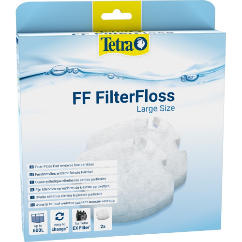 Вкладыш Tetra Filter Floss для наружного фильтра EX 1200/1500 волокнистый 2 шт. Киев - изображение 1
