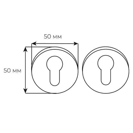 Накладка кл Fimet 273 F.05 мат. Хром Киев