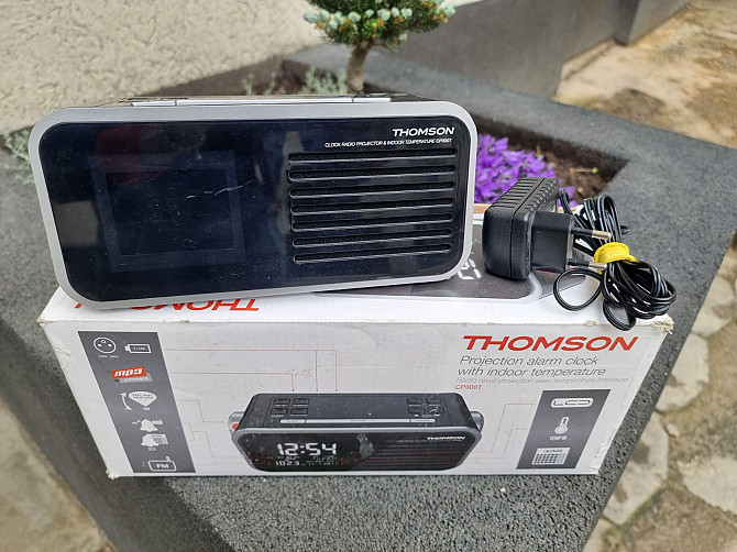 Настільний цифровий проекційний годинник з радіо МР3 Thomson CP300T ( Б клас) Луцьк - фото 1