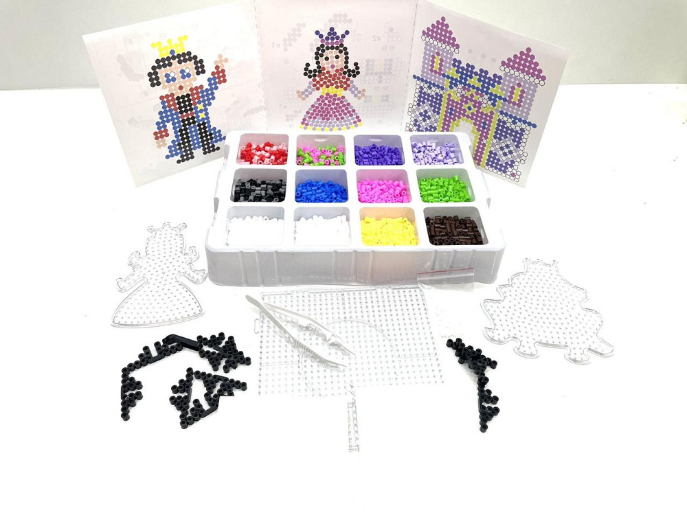 Термомозаїка 4FUN Game Club Принцеса 4000 намистин 3Д фігурки (22036) Чернигов - изображение 6