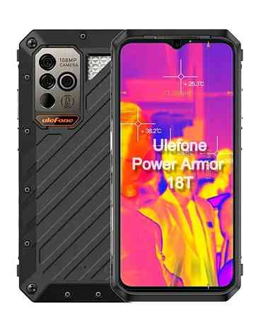 Захисне скло 5D для Ulefone Power Armor 18, Power Armor 18T, Made in Ukraine Київ