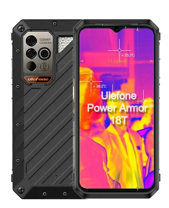 Захисне скло 5D для Ulefone Power Armor 18, Power Armor 18T, Made in Ukraine Київ - фото 2