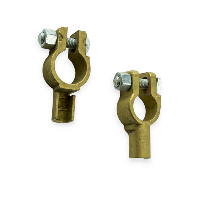 Клема АКБ перемычки (к-т) латунь d16 Мукачево - изображение 1