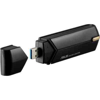 Мережева карта Wi-Fi ASUS USB-AX56 (90IG06H0-MO0R10) Вінниця