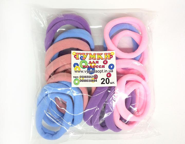 Резинки для волос нейлон 20 шт Киев - изображение 1