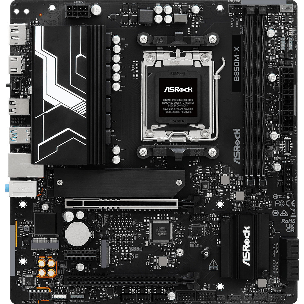 Материнська плата ASRock B850M-X R2.0 Socket AM5 ( 15623 ) Харьков - изображение 6