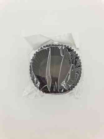 Тартолітка для кексів А7 "Кругла коричнева" D50 H30 (100 шт.) (1 уп.) Харків