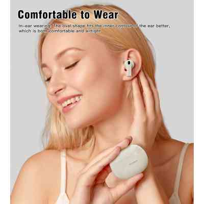 Наушники Choetech TWS Oval Beige (BH-T24-SK) Винница