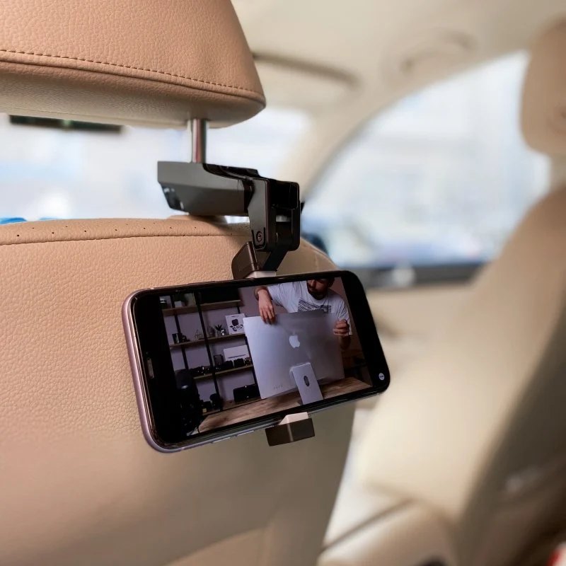 Автотримач для телефона Baseus Backseat Vehicle Phone Holder Hook Black Киев - изображение 7