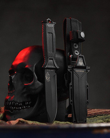 Нож Украина Ukraine black ВТ7817 Киев - изображение 12