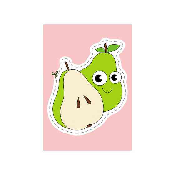 Вирізалки для найменших. Овочі та фрукти КЕНГУРУ 1376003 від 3 років Вінниця