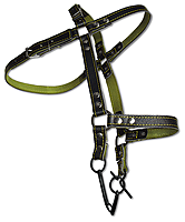 Вуздечка-недоуздок 942 "Х / Б + шкіра" Вінниця - фото 1