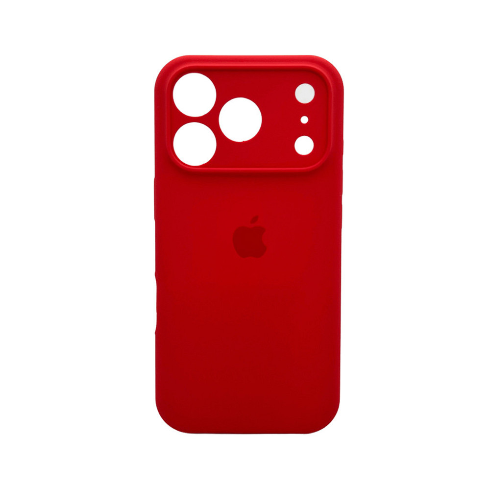 Чохол для смартфона Silicone Full Case AA Camera Protect for Apple iPhone 17 Pro Max 43,Berry Red Київ - фото 1