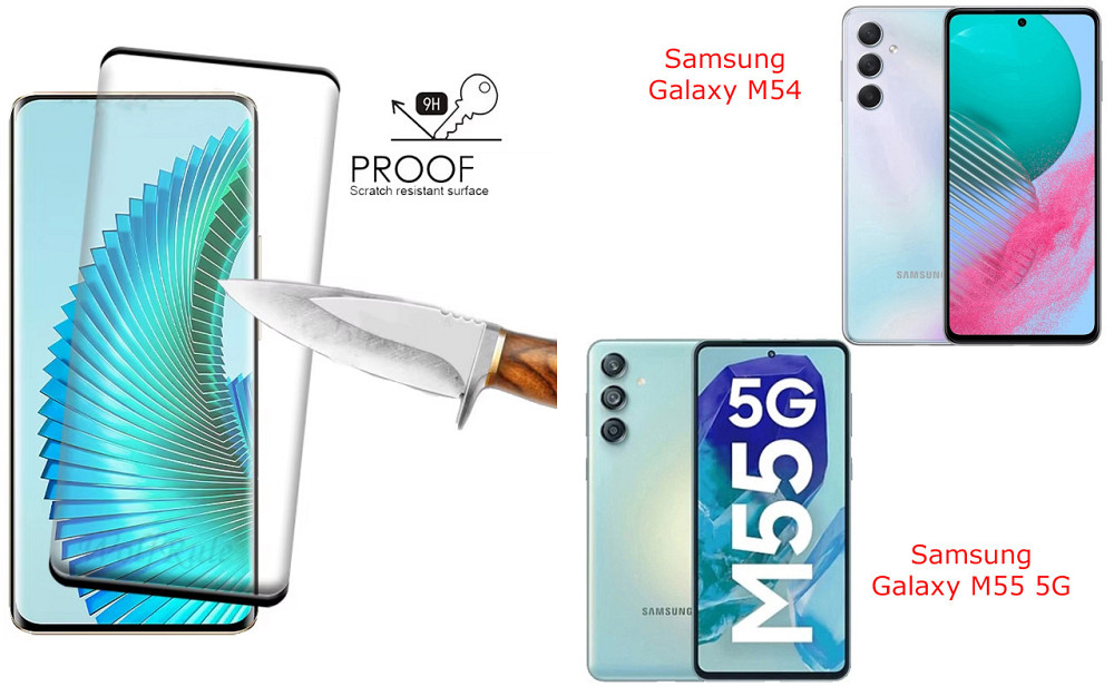 Захисне скло HyperGlass Pro для Samsung Galaxy M54, Galaxy M55 5G – максимальна чутливість та захист Київ - фото 1