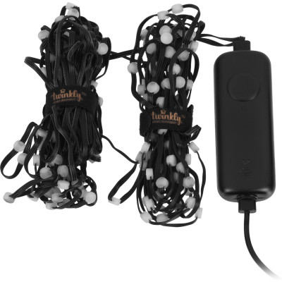 Гірлянда Twinkly Smart LED Dots Lights RGB 200 Gen II, IP44, 10м, прозорий (TWD200STP-BEU) Вінниця - фото 2