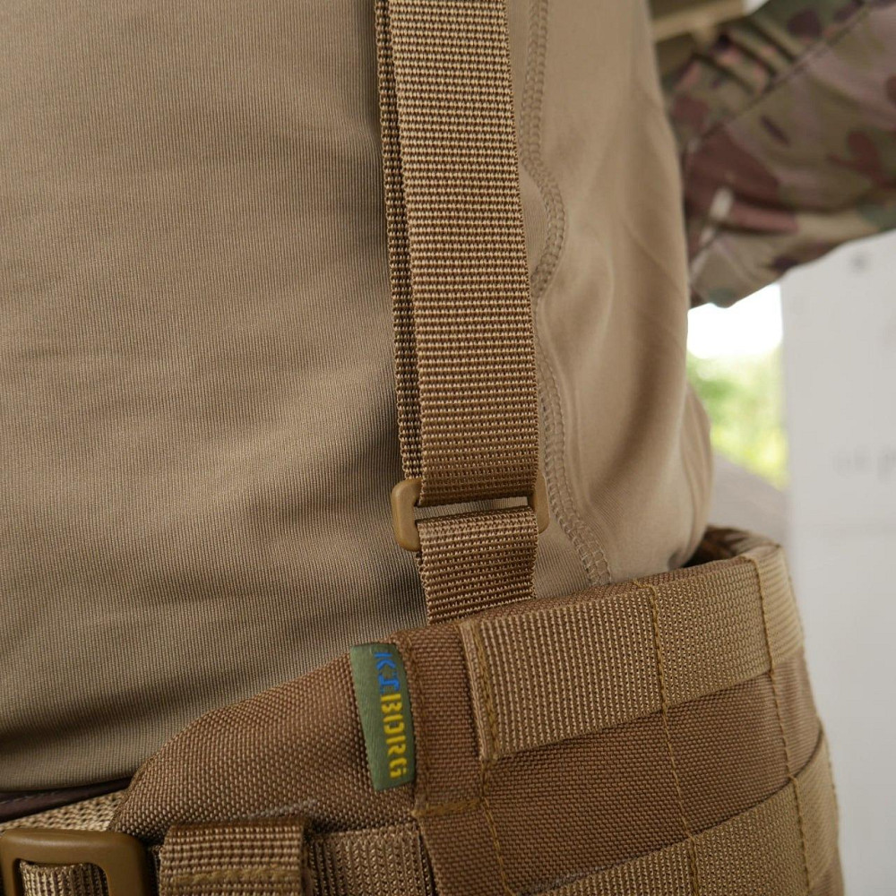 Військові лямки для тактичного поясу койот ремені та плечові лямки для рпс пояса для зсу матеріал Cordura     WAR Львів - фото 6