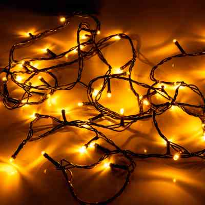 Гірлянда YES! Fun Нитка 70 LED Жовта 4.9 м 8 режимів Мерехтіння (974852) Вінниця