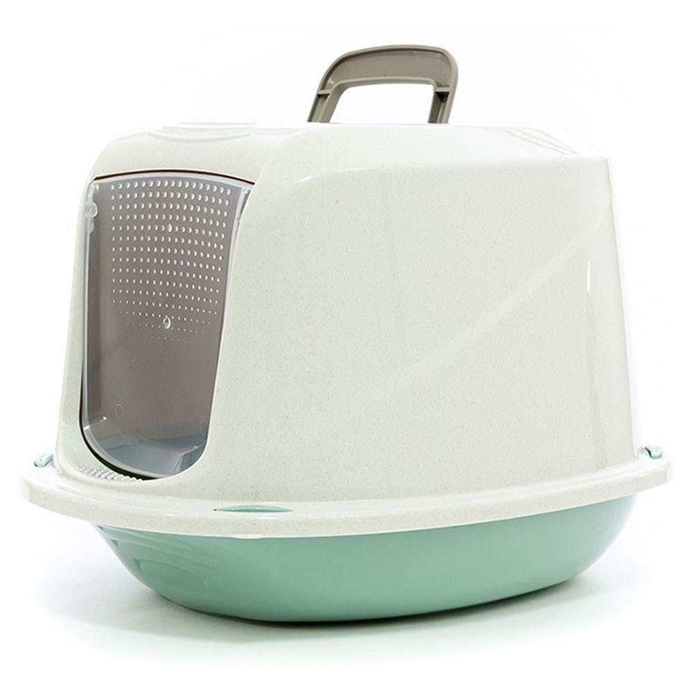 Закрытый туалет Galaxy Deluxe с ручкой и фильтром для собак и котов, размер 45 x 36 x 31.5 см Киев - изображение 4