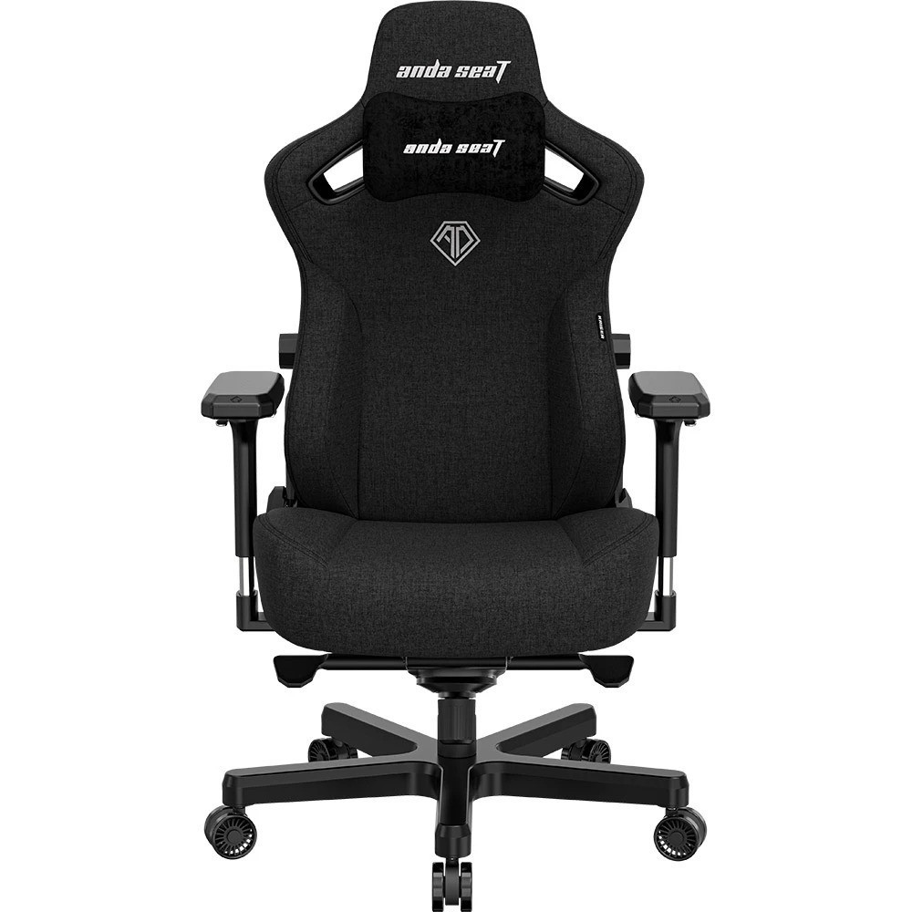 Крісло для геймерів Anda Seat Kaiser 3 Size L Fabric Black (AD12YDC-L-01-B-CF) ( Чорний ) Харків - фото 2