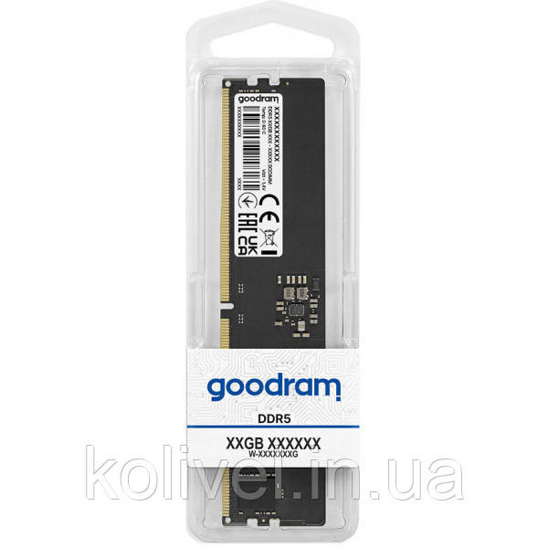 DDR5 32Gb 4800MHz GoodRAM, Retail (GR4800D564L40/32G#) Київ - фото 4
