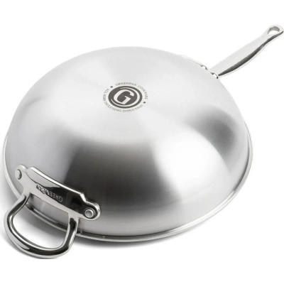 Сковорода GreenPan Premiere Вок 30 см, 4,7 л з керамічним покриттям (CC003821-001) Вінниця - фото 2