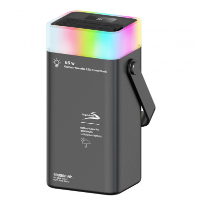 Батарея универсальная Aspiring Vigor 40 40000mAh PD/65W (PPVG.V04) Винница - изображение 1