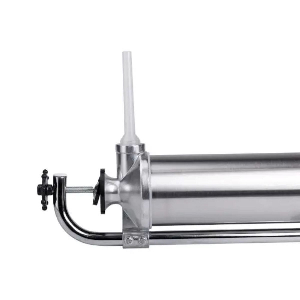 Вертикальний шприц для ковбаси 2,5 л з нержавіючої сталі шприц ковбасний 4 насадки 16788-5 Коломия - фото 2