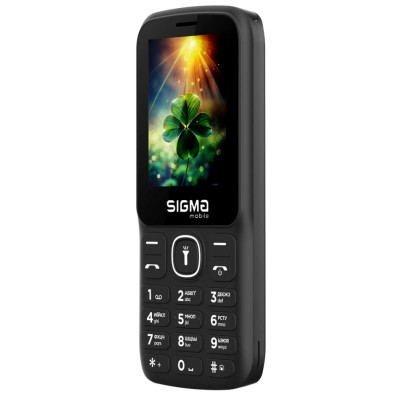 Мобильный телефон Sigma X-style 242 LUCKY Black (4827798792919) Винница - изображение 4