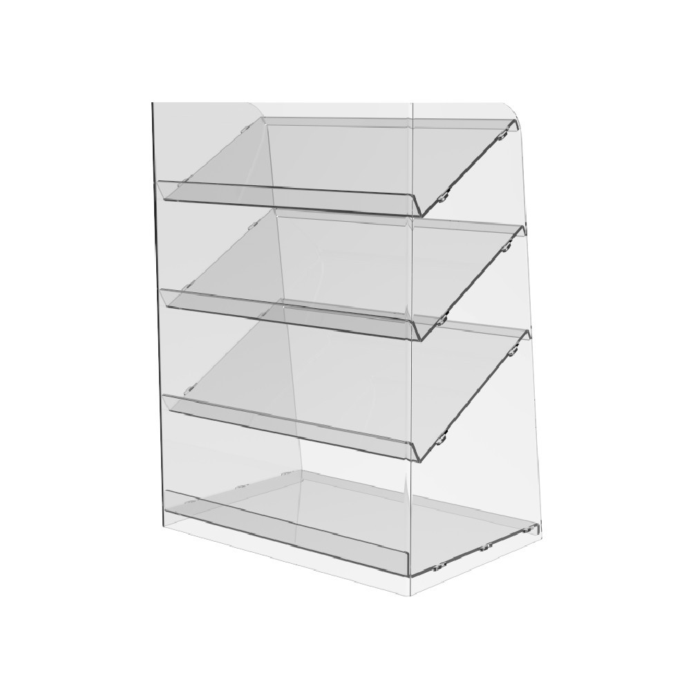 Підставка вітрина EKOSTAR 4 полиці 300х200х400 Київ - фото 2