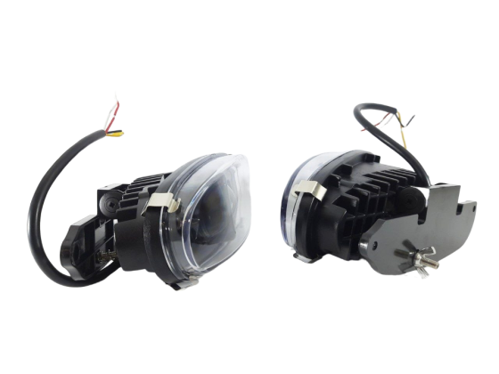 Комплект протитуманних LED фар StarLight Daewoo Lanos/Sens ближнє світло + DRL (металевий корпус) 80W ПТФ FOG Харків