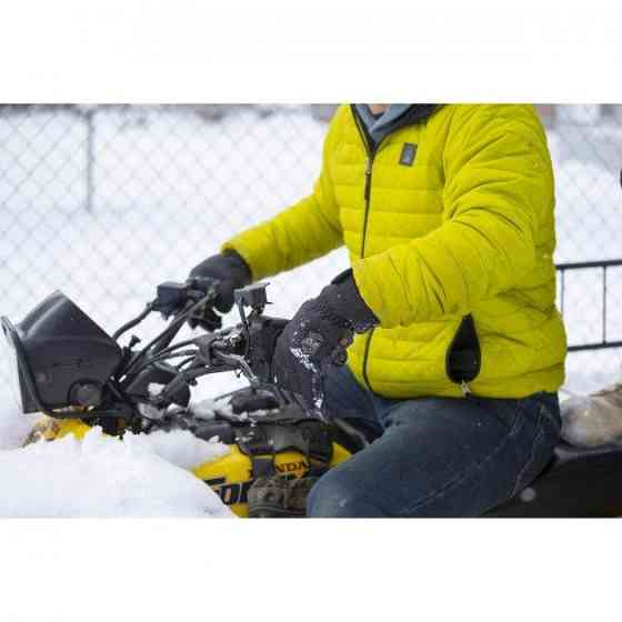 Зимові тактичні рукавички Mechanix Coldwork WindShell Чорний із сірим M Вінниця