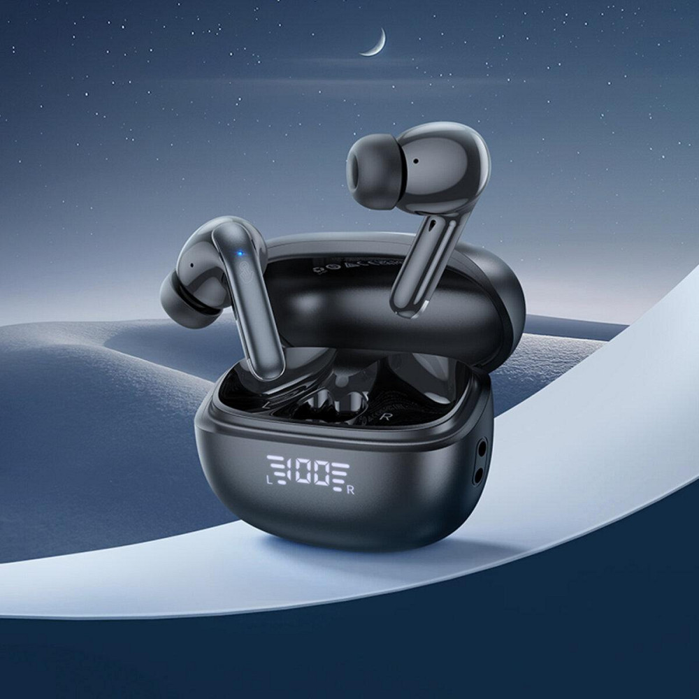Навушники бездротові HOCO EQ5 Energy true wireless ANC+ENC noise reduction BT headset Black 6942007602419 Одеса - фото 7