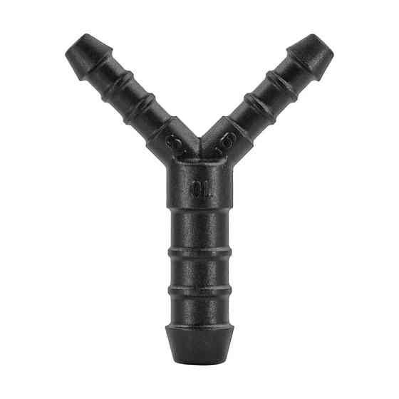 Фітинг штуцер з'єднувач шлангів універсальний (6х6х10 мм) Київ