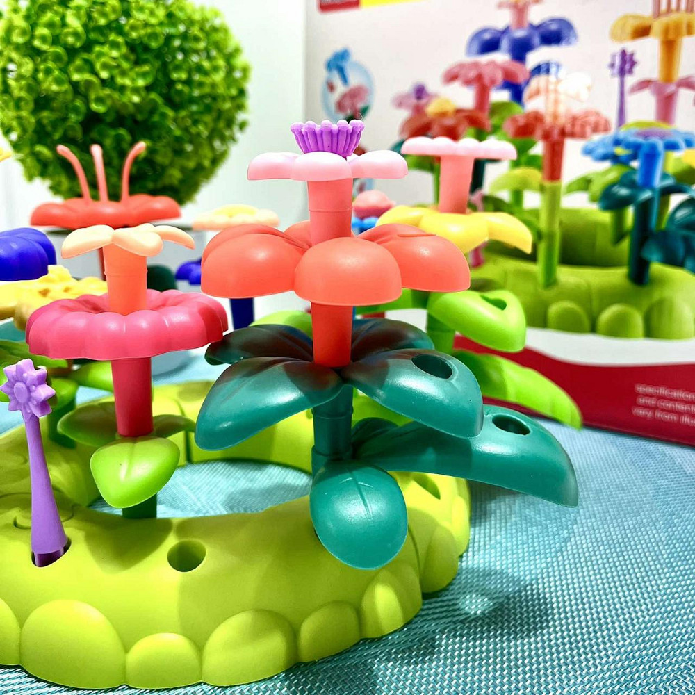 Конструктор Квітковий сад різнокольоровий 42 деталі (898-9106) Чернігів - фото 7