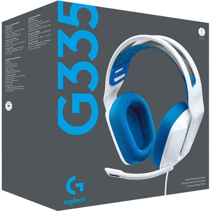 Гарнітура Logitech G335 White (981-001018) Білий Харків - фото 6
