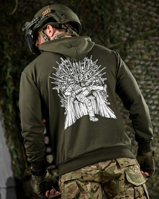 Тактическая худи MAKLIN Girl  трон олива  ДЛ7068 Одесса - изображение 1