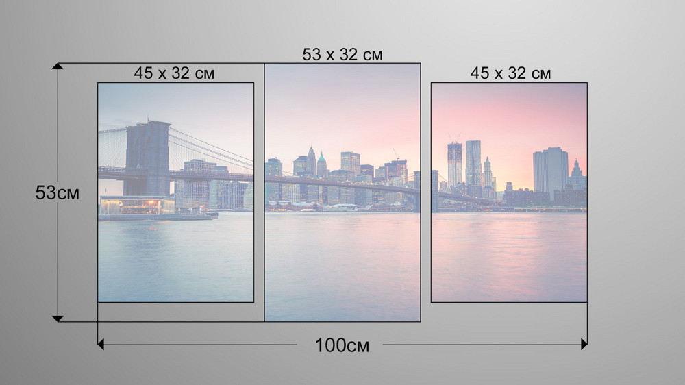 Модульна картина Місто Art-103_3 Київ - фото 3