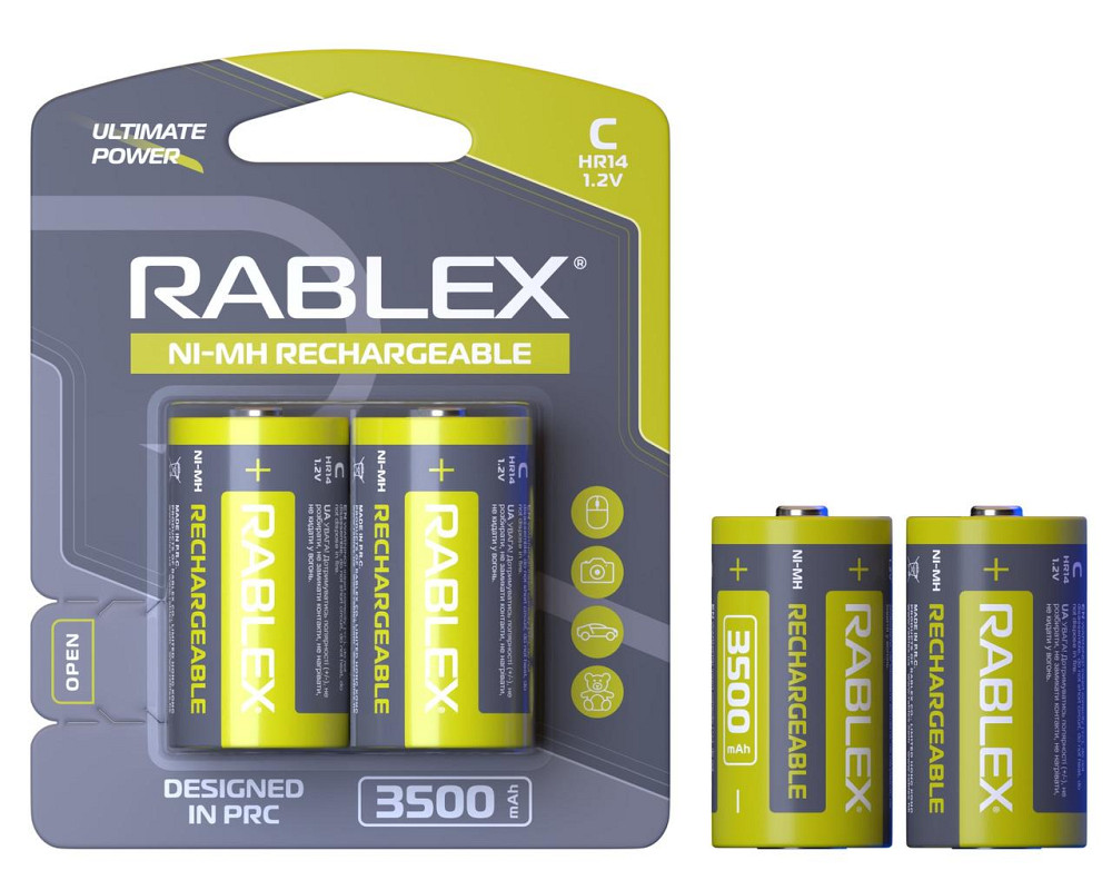 Акумулятор Rablex HR14 Ni-MH 3500mAh 1.2V Дніпро - фото 1