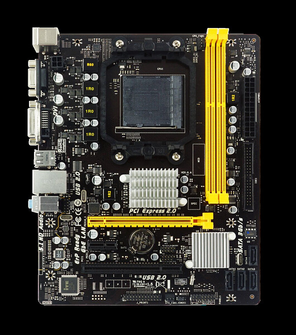 Материнська плата Biostar  760G/SB710 (sAM3+,  AMD A320, PCI-Ex16) Київ - фото 1