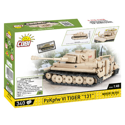 Конструктор Cobi Вторая Мировая Война Танк Тигр 131, 340 деталей (COBI-2710) Винница - изображение 2