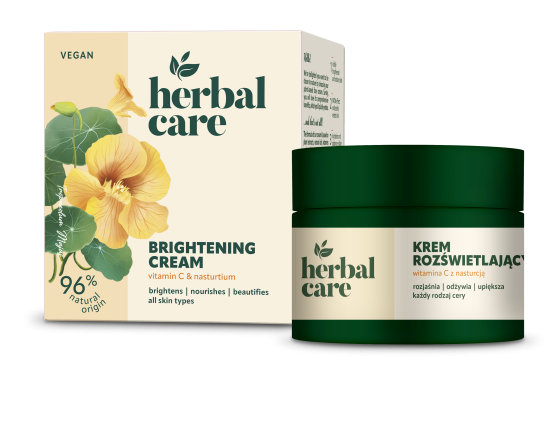 Крем освітлюючий Вітамін С і настурція Herbal Care Farmona 50 мл Вінниця