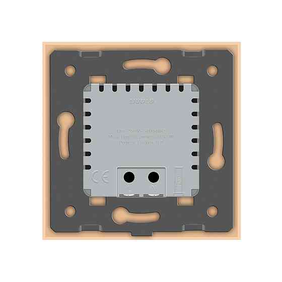 Cвітильник автоматичний для сходів підлоги датчик руху темряви, золотий, 2700K, 220В, 0.35Вт, огляд 120°, затримка 40с, дальність 4м LIVOLO (VL-C7FCL- Коломия