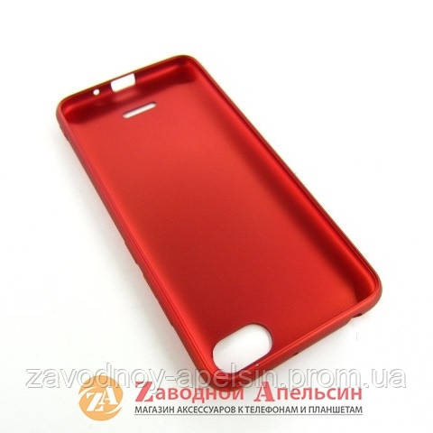 Xiaomi Redmi 6A защитный чехол Soft touch red Одесса - изображение 2