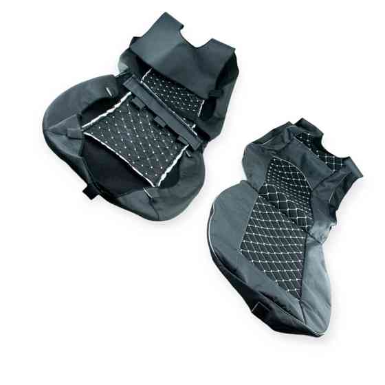 Майки 1+1 ромб (закрытый торец) серые передние Мукачево